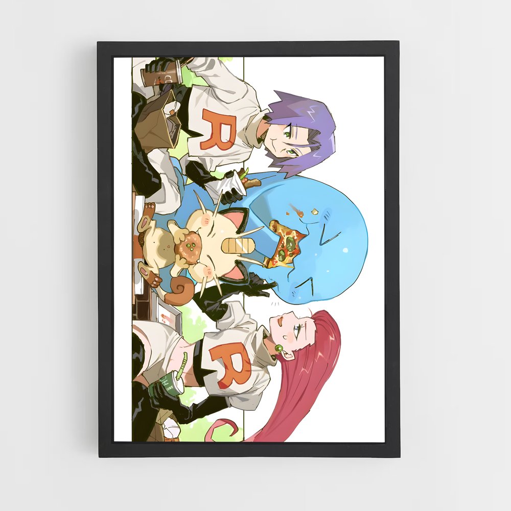Poster Légendes de Héros – affiche Pokemon (vue 2)